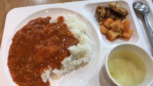 釜山外国語大学寮の食事9